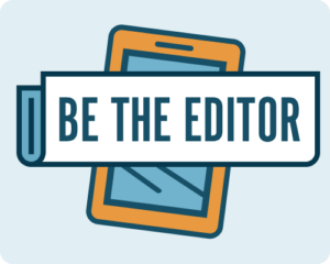 Be the Editor standards alignments